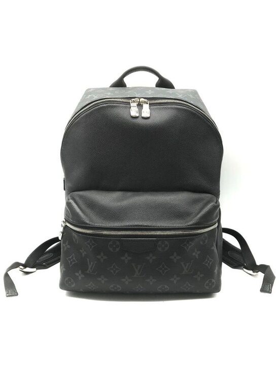 Louis Vuitton Monogram Eclipse Discovery Backpack Black main image 8